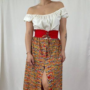 Funky Vintage Milkmaid Dress